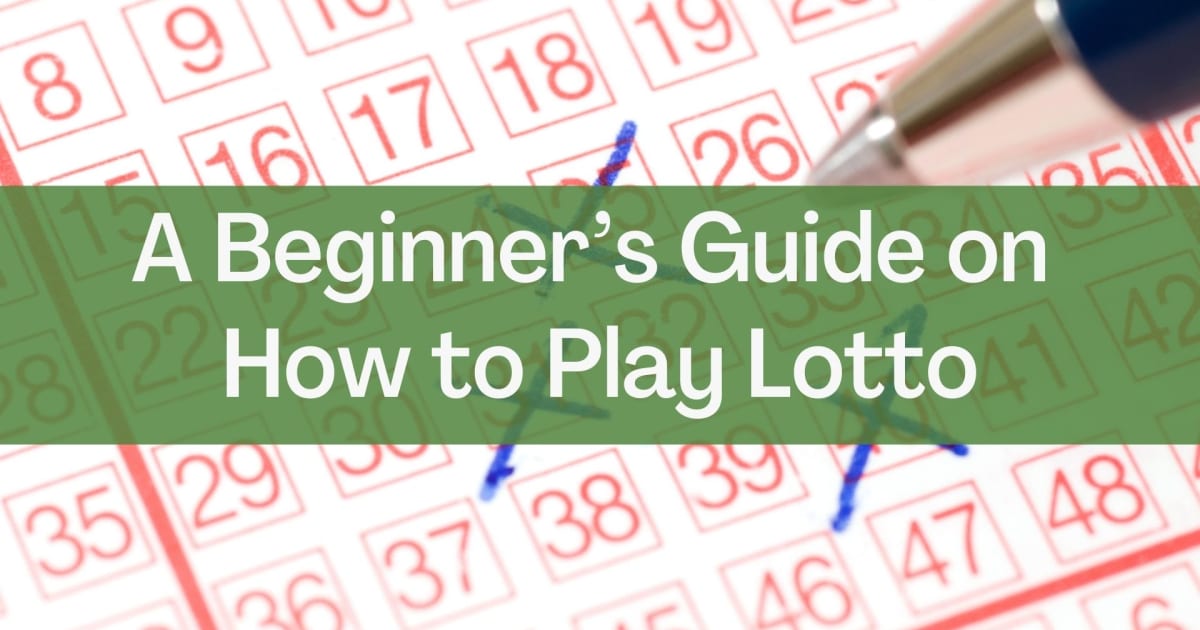 Un guide du débutant sur la façon de jouer au loto